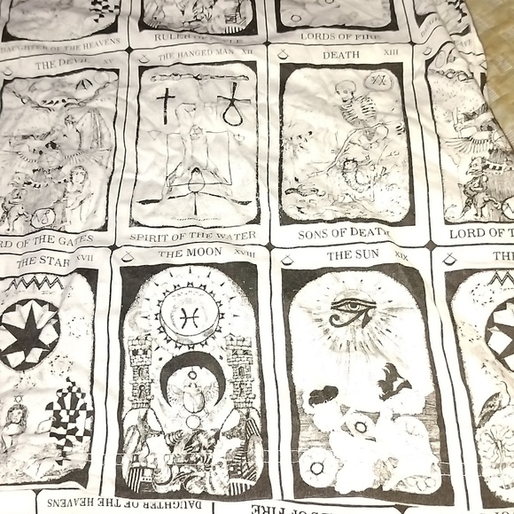 NWOT XXL Black Scale BLVCK SCVLE MADE IN USA Tarot Arcana Tank SUPER RARE - Picture 6 of 8